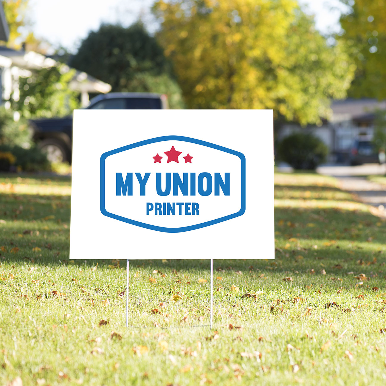 Yard Signs with H-stakes [T1B]